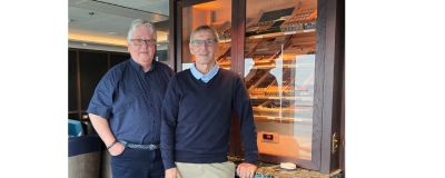 Celebration time for Rob and Alan Celebration time for Rob and Alan