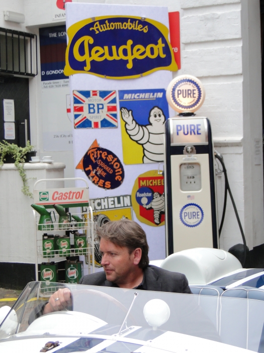 Firestone tyres sign STOLEN AT CARFEST !