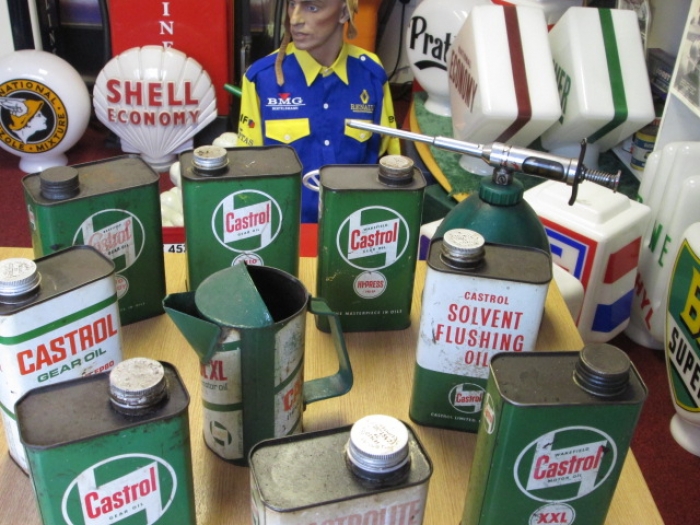 tins and shop items for scene dressing