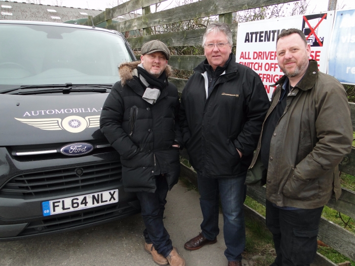 Automobilia-uk featured on SALVAGE HUNTER with Drew Pritchard and "T" filmed in 2015 Series 7 Episode 7 