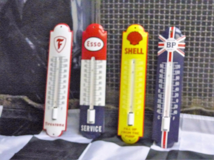 THERMOMETERS . ENAMEL selection available see photo REPRODUCTION