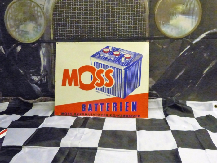 MOSS tin repro sign REPRODUCTION