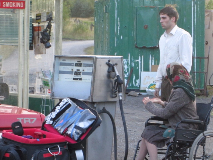 Film shoot in Wales with our props