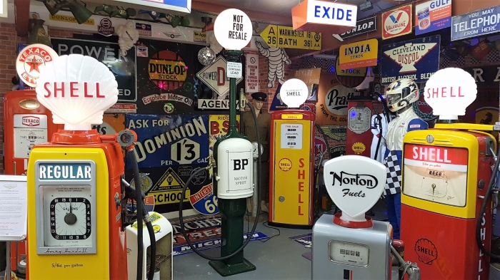 GILBERT and BARKER vintage petrol pump 1920
