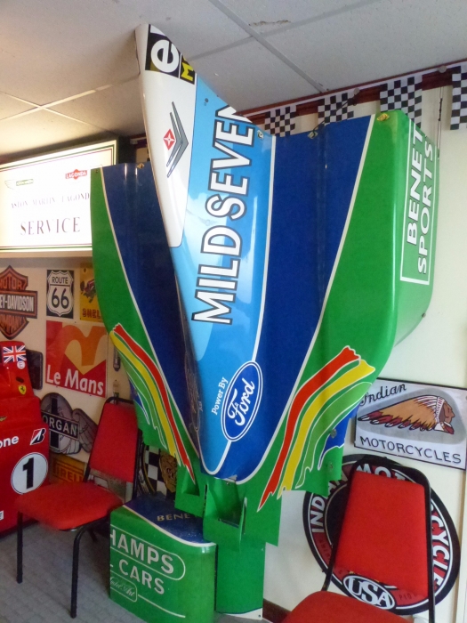 Michael Schumacher F1 Benetton rear body panel GENUINE piece of his 1994 World championship season