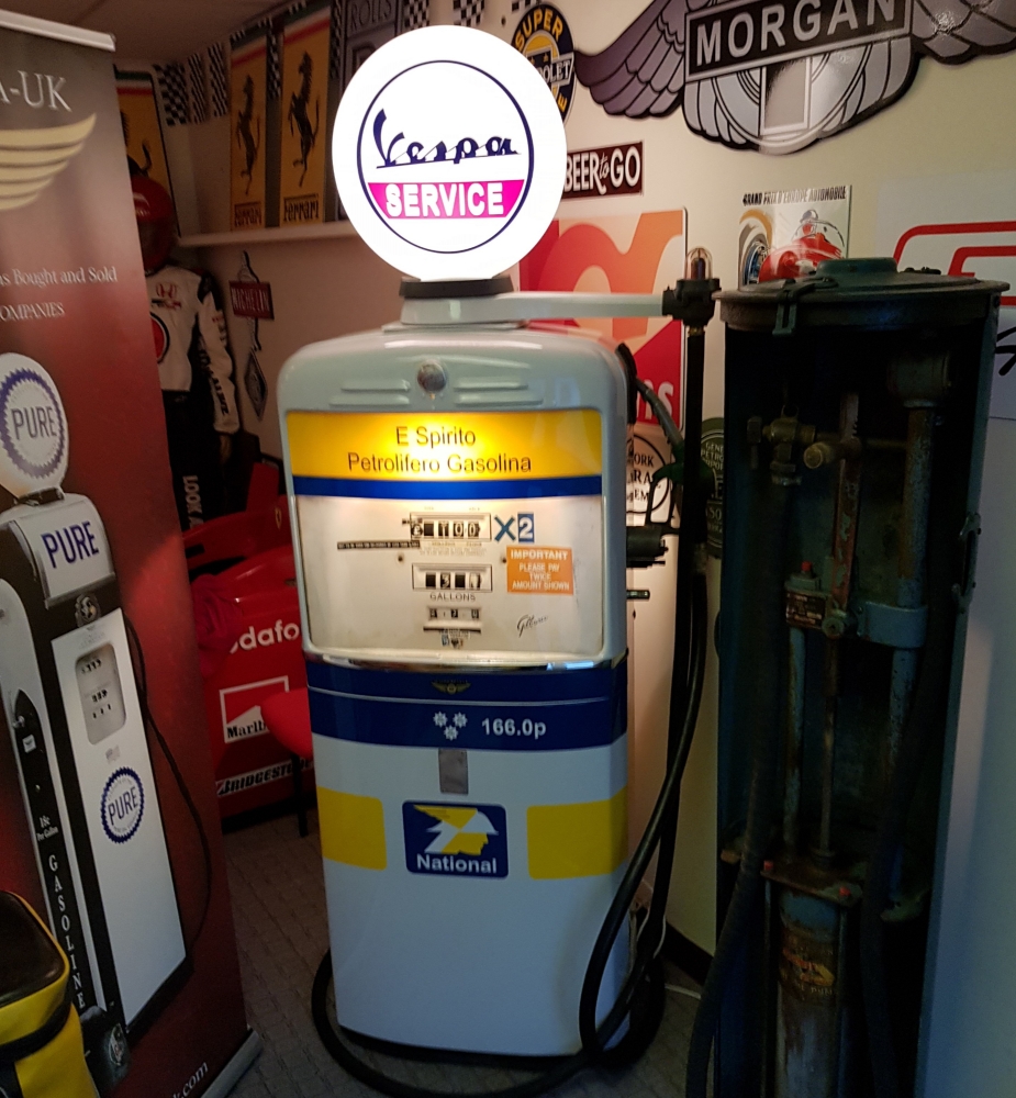 Gilbarco pump SOLD to Chelsea FC player on its way to Portugal 