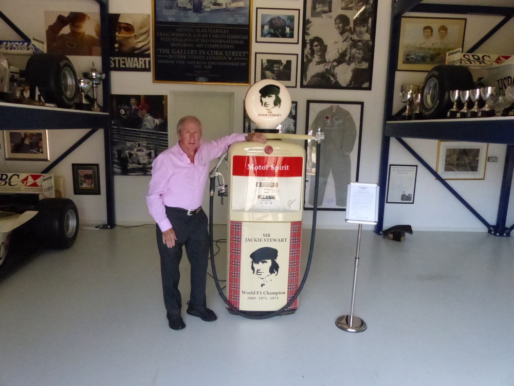 Sir Jackie Stewart "Race Against Dementia " pump .Raised £6000.00 for charity