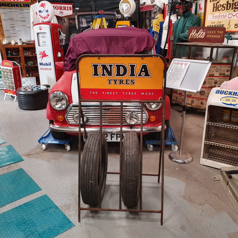 INDIA TYRES stand Stunning item !!!!! just arrived !