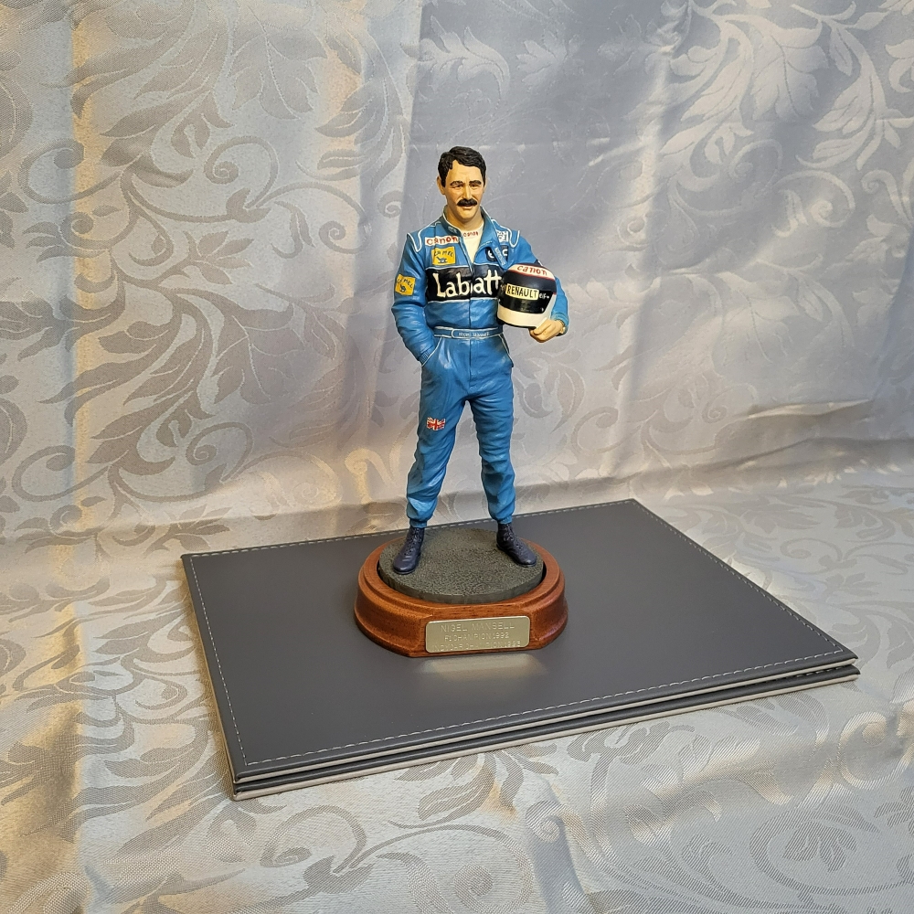 NIGEL MANSELL figure by Endurance Ltd 9.5 inches SUPERB !