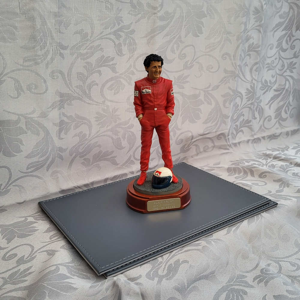 ALAIN PROST figure by Endurance app.9 inches SUPERB !