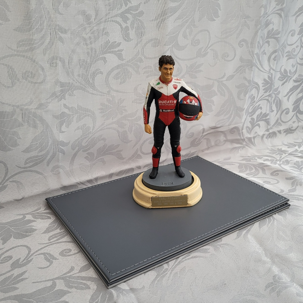 Carl Fogarty figure app 9 inches by Endurance 