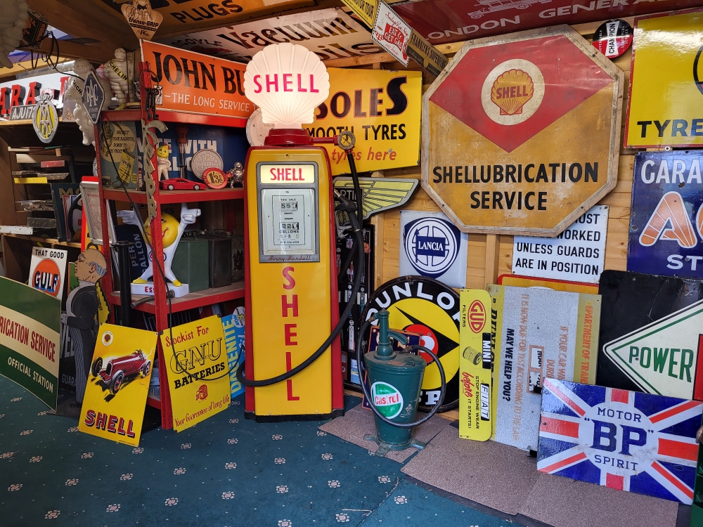 An AVERY petrol pump 50