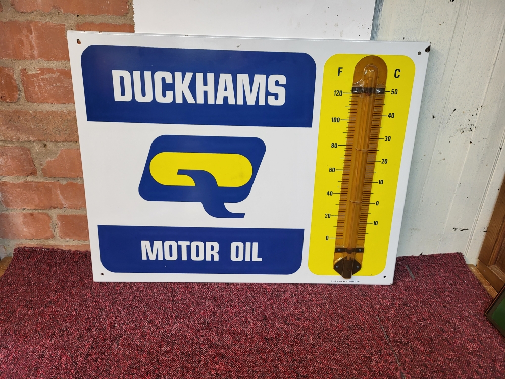 DUCKHAMS thermometer SOLD 