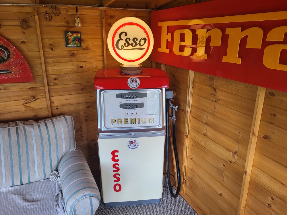 ESSO livery replica pump great display item SOLD 