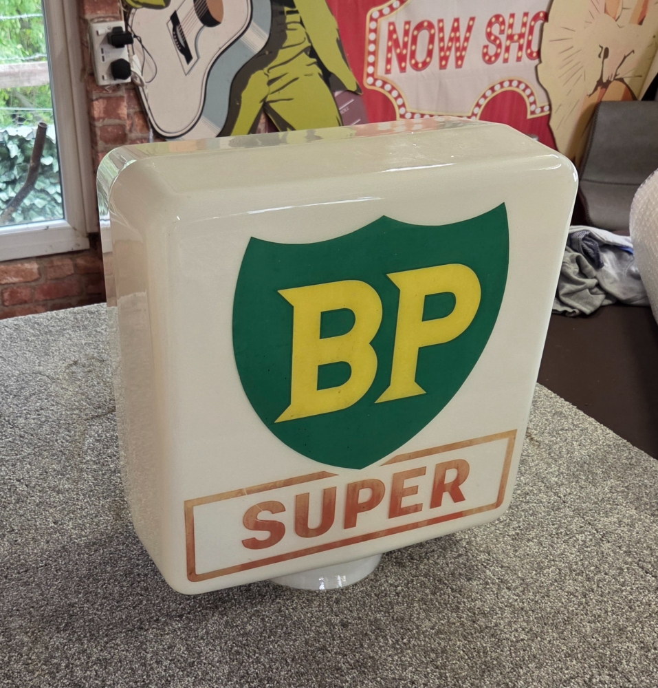 BP GLOBE ORIGINAL glass 1960