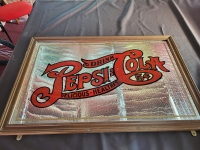 PEPSI COLA framed mirror 36 x 26 inches | Automobilia-UK - vintage ...